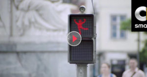 the dancing traffic light manikin