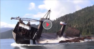 log barge