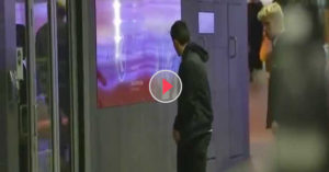 man peeing