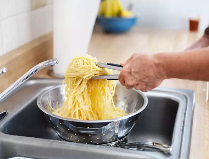 cooking pasta