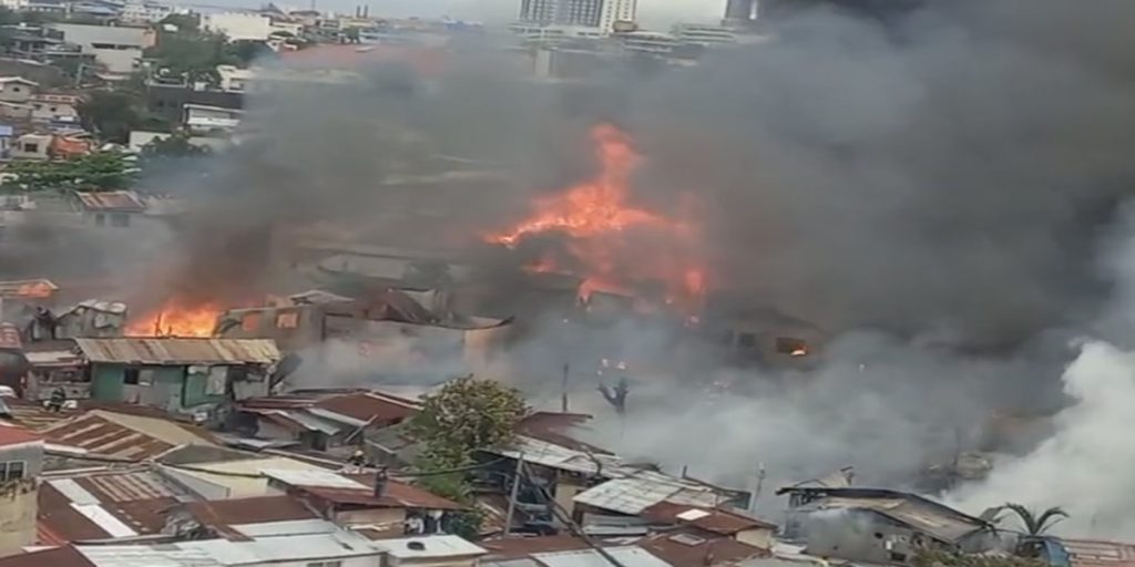 Massive Fire Strikes Sambag