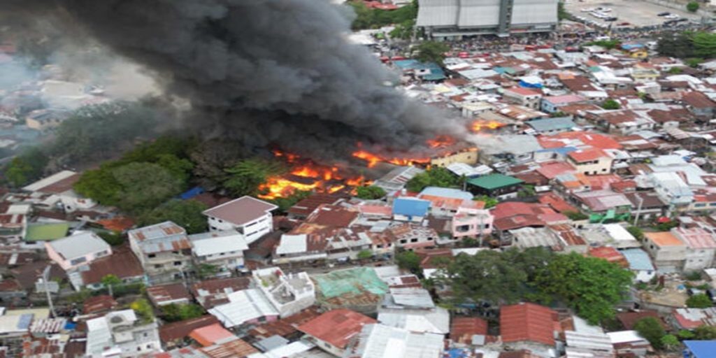 Massive Fire Strikes Sambag