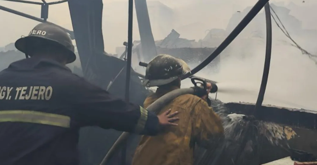 Massive Fire Strikes Sambag